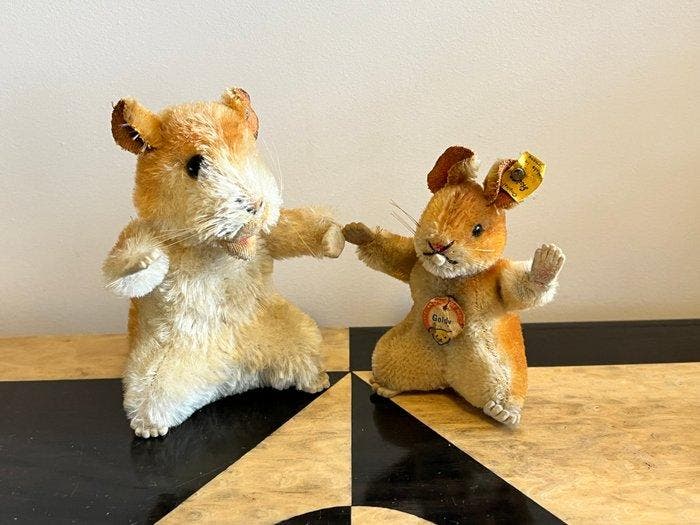 Steiff - Speelgoed Goldy - 1960-1970 - Duitsland, Antiek en Kunst, Antiek | Speelgoed