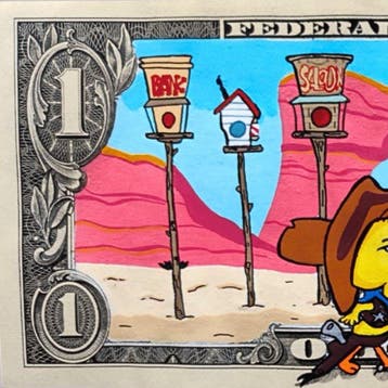 TOONS - SHERIFF OF DOLLAR TOWN — NO RESERVE — TITI &