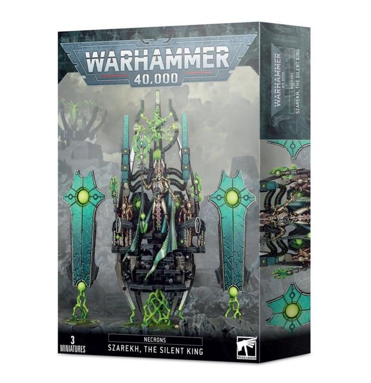 Necrons Szarekh The Silent King (Warhammer 40.000 nieuw), Hobby en Vrije tijd, Wargaming, Ophalen of Verzenden