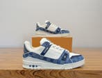 Louis Vuitton - LV Trainer White / Blue Denim Damier -, Nieuw