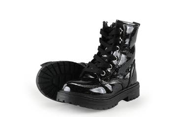 Nelson Veterboots Meisjes in maat 26 Zwart, Kinderen en Baby's, Kinderkleding | Schoenen en Sokken, Verzenden, Jongen of Meisje
