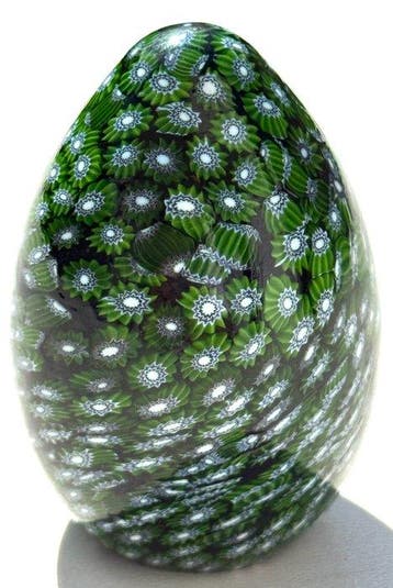 sculptuur, Millefiori Glas Paperweight - 7.5 cm - Muranoglas, Antiquités & Art, Antiquités | Verre & Cristal