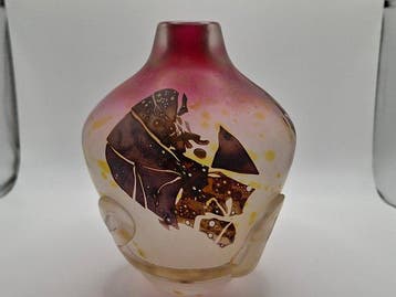 Val Saint Lambert - Louis Leloup - Vaas - Kristal, Antiek en Kunst