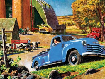 Barnyard Pickup - NYPC Puzzel 48 Stukjes op Overig, Verzenden