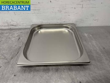 HCB, bac Gastronorm en acier inoxydable, bac GN 2/3,, Verzenden