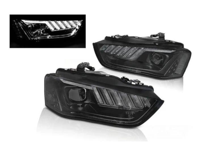 LED koplampen knipperlicht Black, Auto-onderdelen, Verlichting, Nieuw, Audi, Verzenden