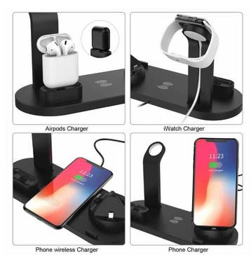 DrPhone Ultimate 5 in 1 Oplaadstation - Draadloos –, Verzenden, Nieuw
