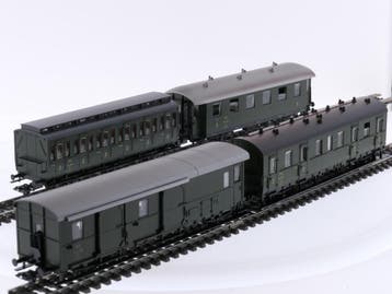 Schaal H0 Märklin 43971 4 Lokaal-personenrijtuigen uit de.., Ophalen of Verzenden, Overige typen