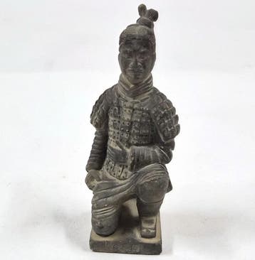 Knielende terracottasoldaat (replica), ca. 13 cm, Verzenden, Nieuw
