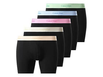 Veiling - Calvin Klein 5-Pack Icon Stretch Boxers Zwart - L