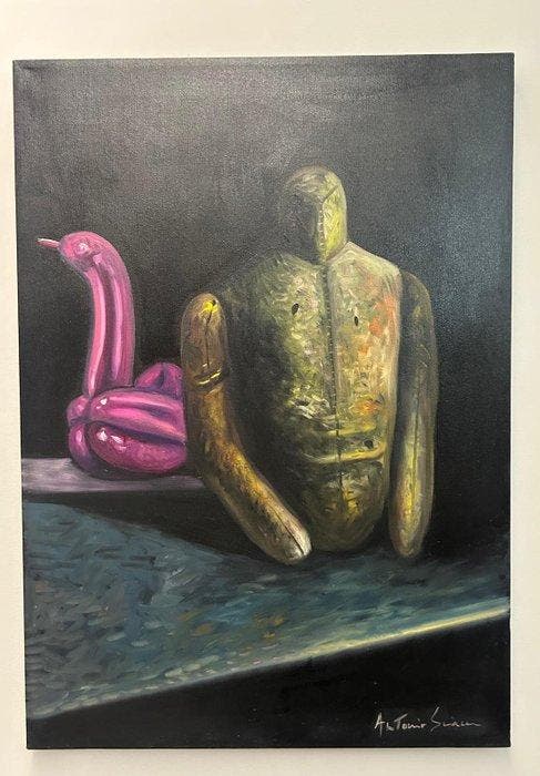 Antonio Sciacca (1957) - Modelli di perfezione, Antiquités & Art, Art | Peinture | Classique
