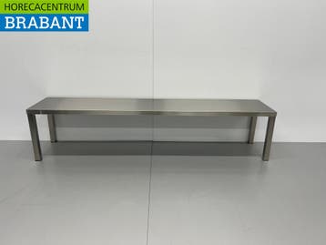 HCB acier inoxydable Etagère Bridge Basic-line 180 x 35 x 40, Verzenden