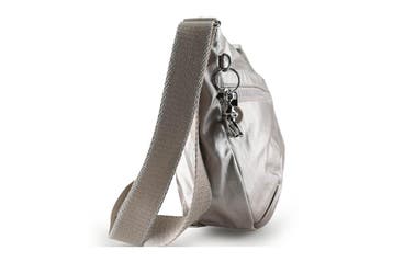 Kipling Handtas Zilver, Verzenden, Zo goed als nieuw