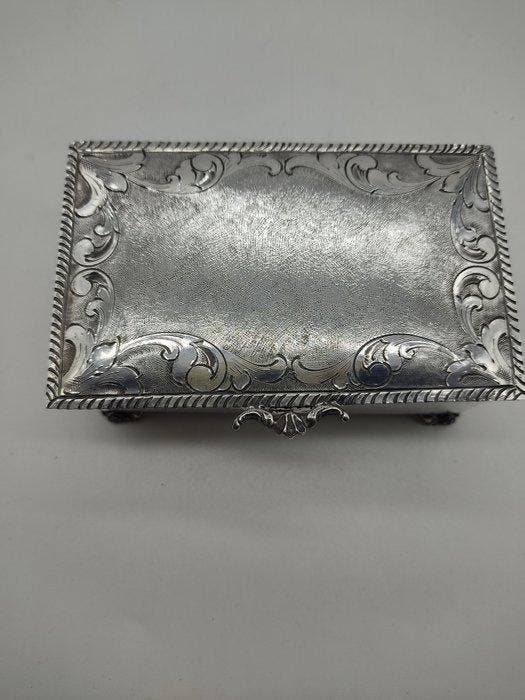 Boîte à bijoux - Argent 800, Antiquités & Art, Antiquités | Argent & Or