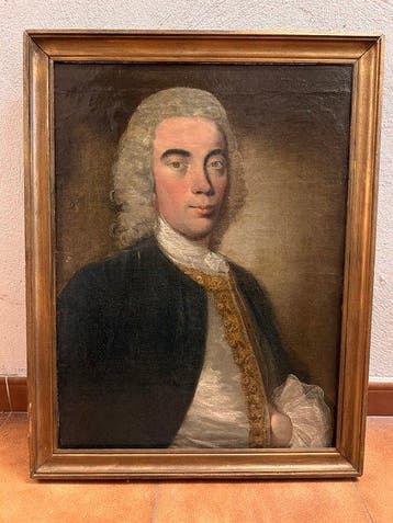Europese school (XVIII) - Retrato de caballero aristócrata