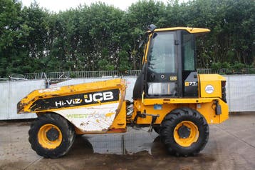 Veiling: Dumper JCB 7FT Diesel 55kW 2018, Articles professionnels, Machines & Construction | Transport, Ophalen