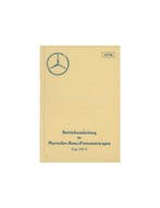 1936 MERCEDES BENZ 170 V INSTRUCTIEBOEKJE DUITS, Ophalen of Verzenden