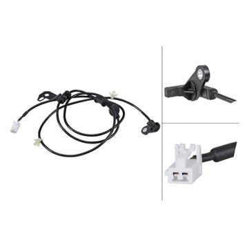 ABS-sensor Achteras rechts Nissan PIXO 1.0 vanaf 2009, Verzenden