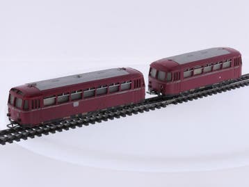 Schaal H0 Märklin 3016 + 4018 Schienenbus met bijwagen va.., Ophalen of Verzenden, Overige typen