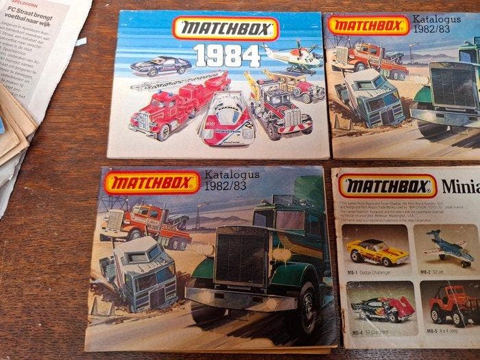 Matchbox Niet op schaal - Modelauto (4) - Matchbox catalogus, Hobby & Loisirs créatifs, Voitures miniatures | 1:5 à 1:12
