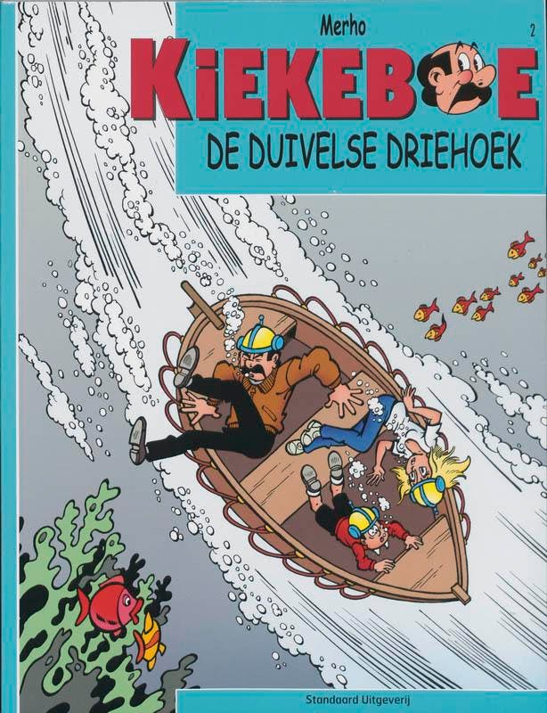 De duivelse driehoek / De Kiekeboes / 2 9789002212253 Merho, Boeken, Stripverhalen, Gelezen, Verzenden