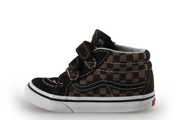 Vans Hoge sneakers Jongens in maat 23½ Bruin, Jongen of Meisje, Schoenen, Zo goed als nieuw, Vans