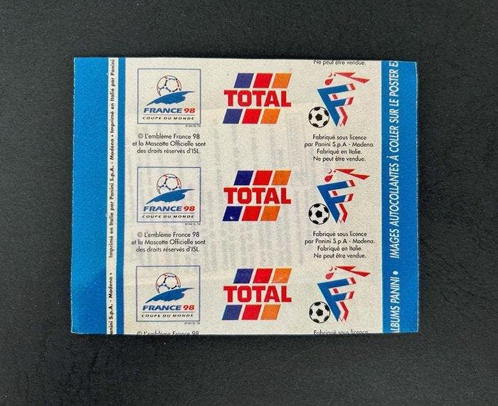 1998 Panini World Cup France 98 Original edition, Version, Collections, Autocollants