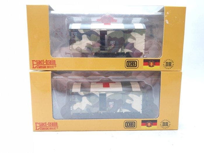 Exact-Train H0 - EX20226 - Modeltrein goederenwagonset (2) -, Hobby & Loisirs créatifs, Trains miniatures | HO