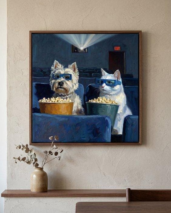 Le Yack - Cinema Buddies - Hand signed, Antiquités & Art, Art | Objets design