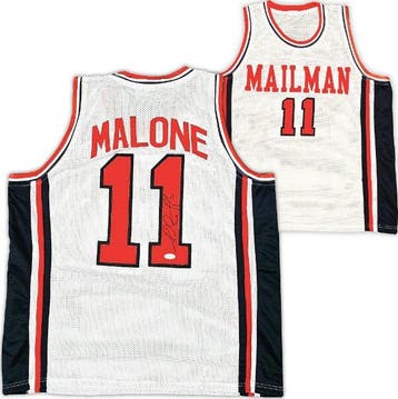 NBA - Karl Malone - Autograph - Maillot de basket-ball