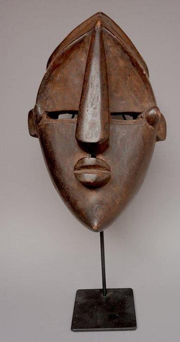 Expressieve dansmasker Nkaki, D.R. Congo - Nkaki - Lualwa