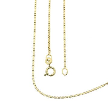 Gouden Venetiaanse schakelketting, Ophalen of Verzenden