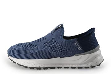 Skechers Instappers in maat 40 Blauw, Verzenden, Overige typen