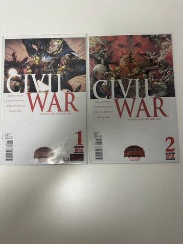 Civil War, Civil War II 1,2,3,4,5,0,1,1,2,3,4,5,6,7,8 -, Livres