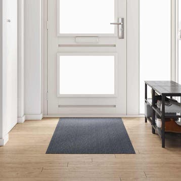 vidaXL Tapijt Loper Grijs 80 x 250 cm Stof, Verzenden, Nieuw