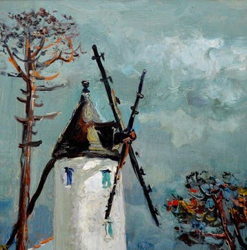 Jean Rigaud (1912-1999) - Le moulin à Noirmoutier