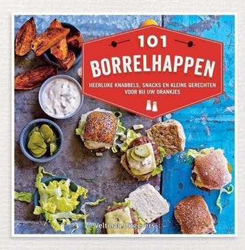101 borrelhappen, Boeken, Kookboeken, Verzenden, Nieuw