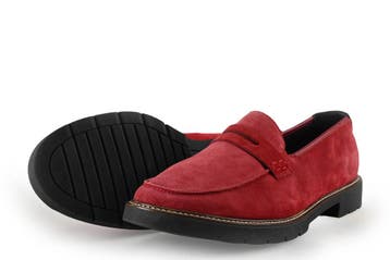 Ara Loafers in maat 42 Rood, Kleding | Dames, Schoenen, Verzenden, Overige typen, Zo goed als nieuw, Ara