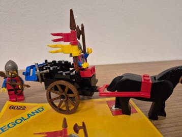 Lego Set - 6022 - Castle - Horse Cart