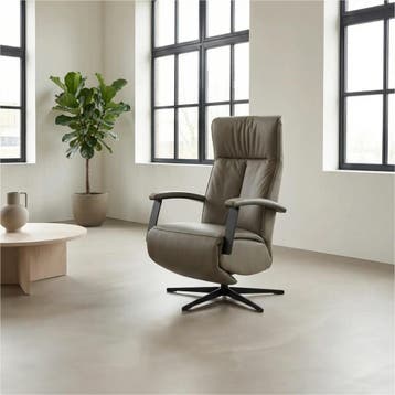 Leren elektrisch relaxfauteuil Pure, Ophalen of Verzenden