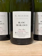 Champagne G. Wanner, Blanc de Blancs - Champagne 1er Cru - 3, Verzamelen, Nieuw
