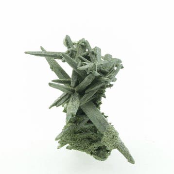 Nieuw! Kwarts met chlorietinsluitingen Kristalcluster -, Verzamelen, Mineralen en Fossielen