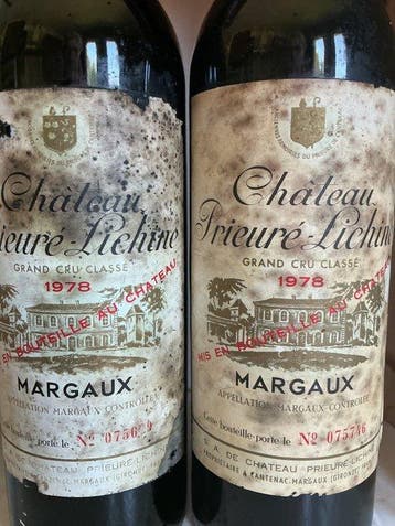 1978 Château Prieure Lichine - Margaux Grand Cru Classé - 2