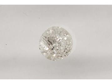 Veiling -  Natuurlijke diamant - H/I3  0,36 ct, Nieuw