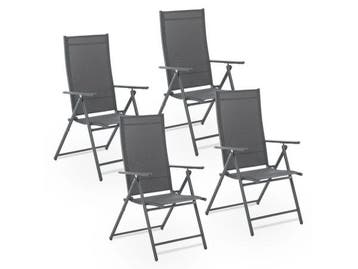 Veiling - Tuinstoel / Kampeerstoel Calena - Set van 4, Tuin en Terras, Nieuw