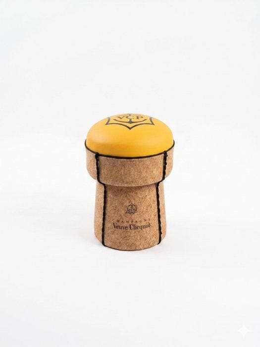 Veuve Cliquot Champagne Cork Puff – Unique Collector’s Piece, Antiquités & Art, Curiosités & Brocante