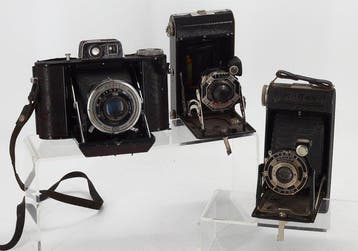 ENSIGN, Kodak Folding bellows camera. Famous History Analoge, Nieuw
