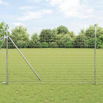 vidaXL Euro Hek 1,5 x 10 m PVC-gelaagd ijzer, Verzenden