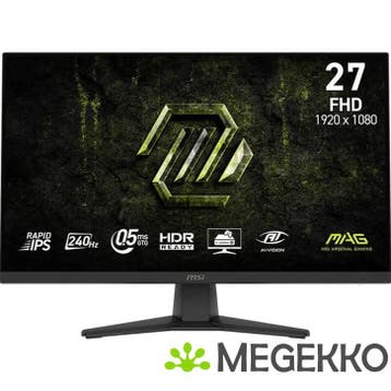 MSI MAG 272F X24 27  Full HD 240Hz IPS Gaming Monitor, Verzenden