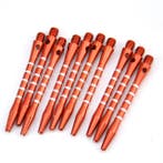 10x Medium Aluminium Dart Shaft Rood 48mm, Verzamelen, Verzenden, Nieuw